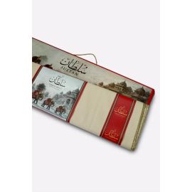 Light Beige Premium Lattha Cotton Fabric