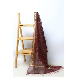 Maroon Ladies Stoles/Dupatta
