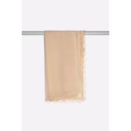 Beige Lace Dupatta