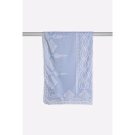 Ice Blue Chiffon Dupatta