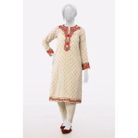 Ivory Embroidered 2PC