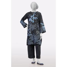 Black Printed 2PC