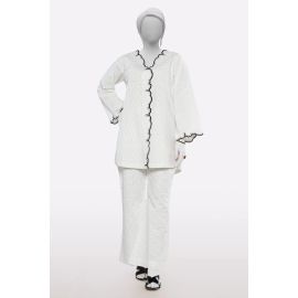 White Stylised 2PC