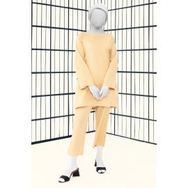 Beige Stylised 2PC