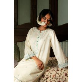 Ivory Embroidered 2PC