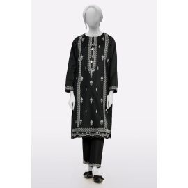 Black Embroidered 2PC
