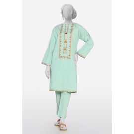 Light Green Embroidered 2PC