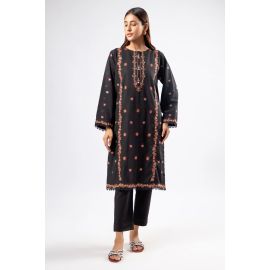 Black Embroidered 2PC