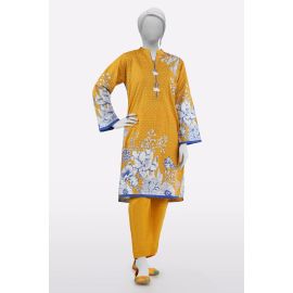 Yellow Printed 2PC