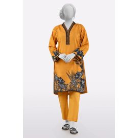 Mustard Printed 2PC