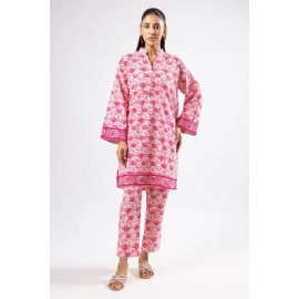 Pink Printed 2PC