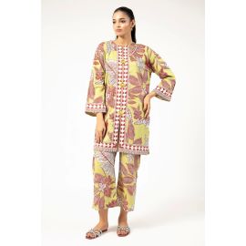 Lime Printed 2PC