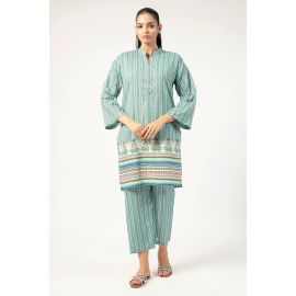 Sea Green Printed 2PC