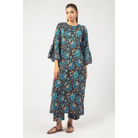 Black Printed 2PC