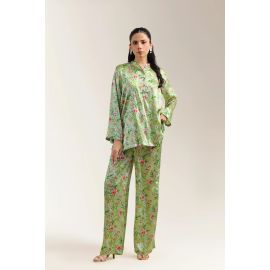 Sea Green Printed 2PC