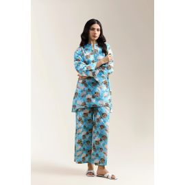 Multicolor Printed 2PC