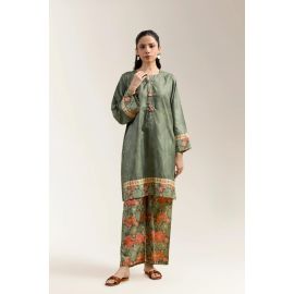 Green Printed 2PC