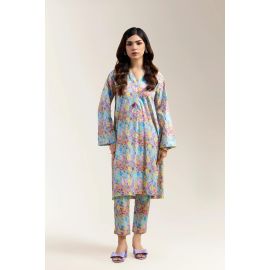 Multicolor Printed 2PC