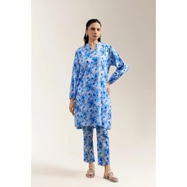 Blue Printed 2PC