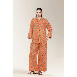 Printed Coral 2PC