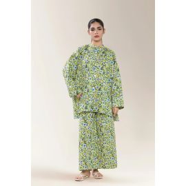 Printed Lawn Yellow 2PC