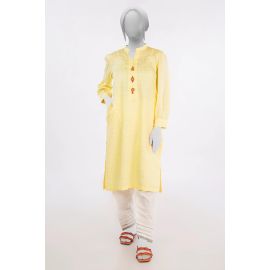 Yellow Stylised Kurti