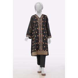 Black Embroidered Kurti