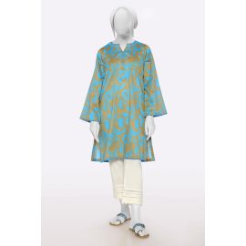 Blue Printed Kurti
