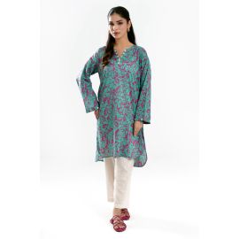 Light Green Printed Kurti