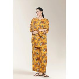 Printed Yellow 2PC