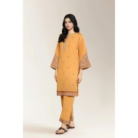 Embroidered Rust 2PC