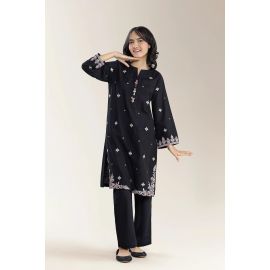Embroidered Khaddar Black Teens 2Pc