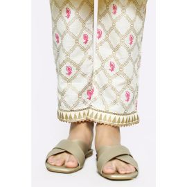 Cream Trouser