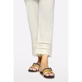 Cream Lace Trouser