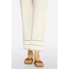 Off White Lace Trouser