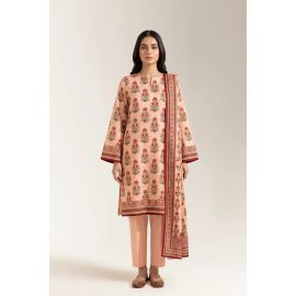Printed Unstitched 3PC