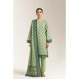 Printed Unstitched 3PC