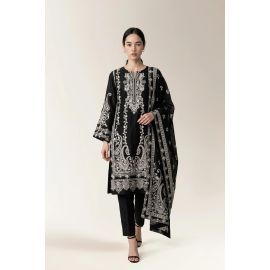 Printed Unstitched 3PC