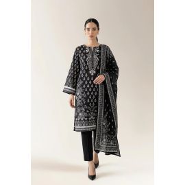 Printed Unstitched 3PC