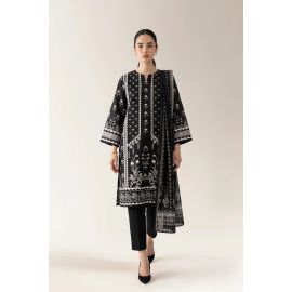Printed Unstitched 3PC